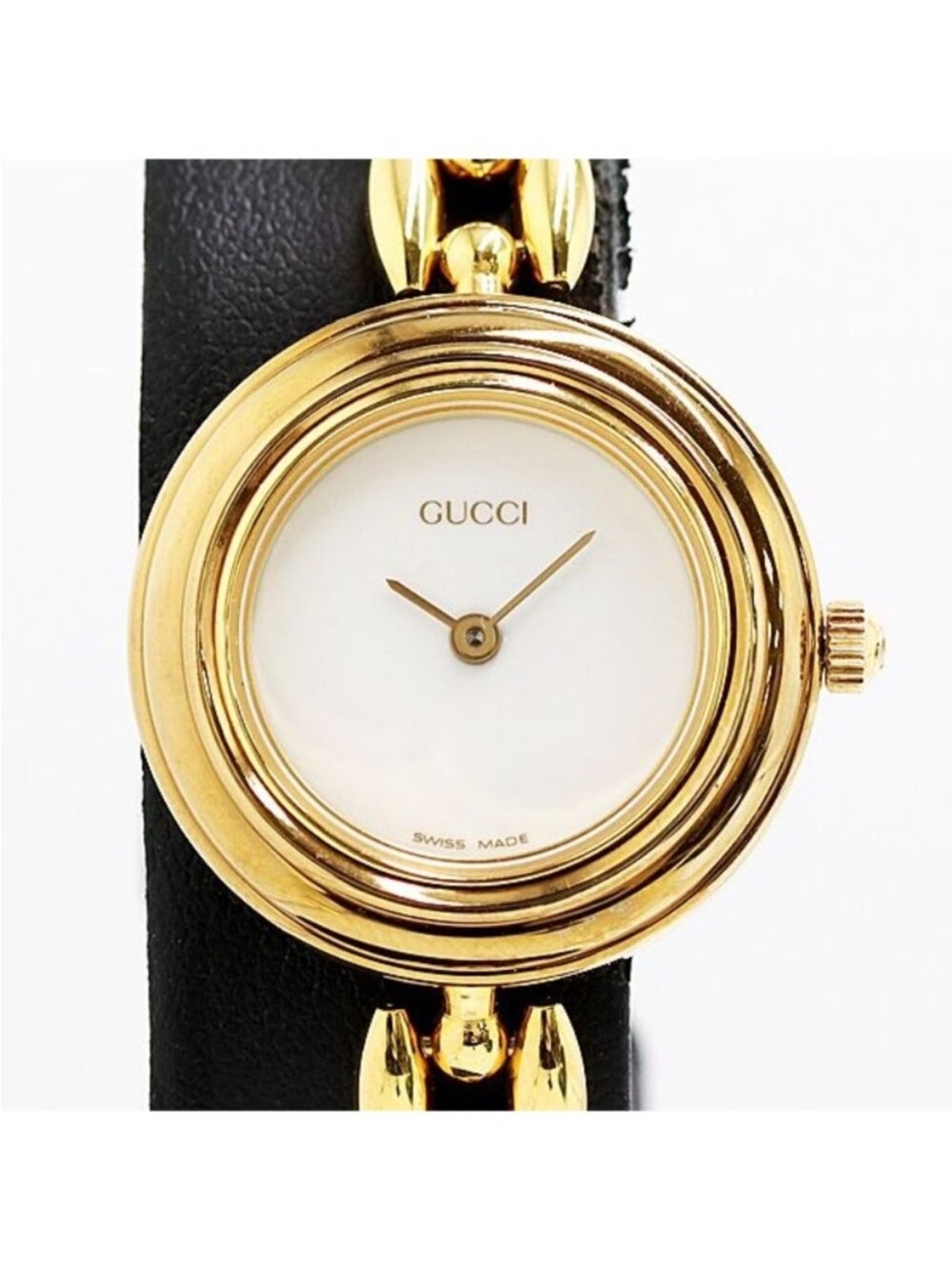 Gucci Change Bezel 11 12.2 Quartz White Dial Watch - Picture 2 of 9